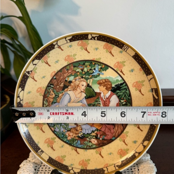 VNTG GERMANY HEINRICH PLATE “ONCE UPON A RHYME” #1752D - Picture 2 of 5